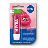 Protector Labial Humectante Nivea Cherry Shine 4,8 Grs