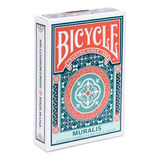 Naipes De Poker Bicycle Muralis -  De Juego, Color Blanc Npk