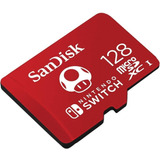 Memoria Microsd Sandisk 128gb Para Nintendo Switch