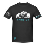 Playera Mod 2 Mercedes - Benz Hamilton 44 Formula 1