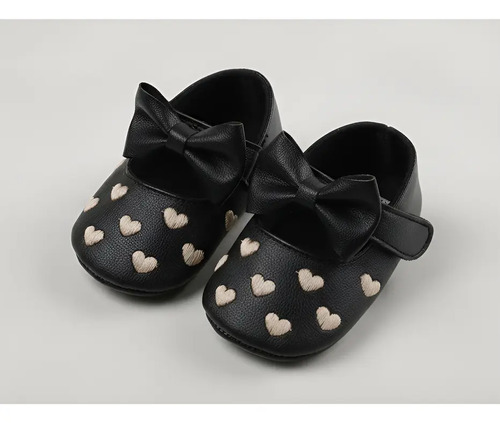 Zapatos Bebe Niña Hermosos Cómodos Varios Colores Corazones | Meses sin interés