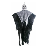 Esqueleto Fantasma Colgante Halloween Adorno Fiesta Con Luz