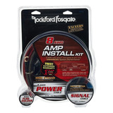 Rockford Fosgate 8 Awg Kit De Instalacion De Amplificador Co