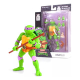 Figura Donatello Tortuga Ninja Articulada Special Ed Bst Axn