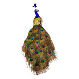 Ornamento Decorativo De Animales Aves 10-pavo Real