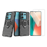 Capa  Anel Para Xiaomi Redmi Note 13 5g + Pelicula Hidrogel