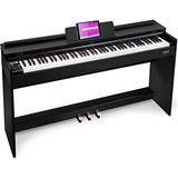 Piano Digital Vangoa Vdp-2 De 88 Teclas Contrapesadas Con