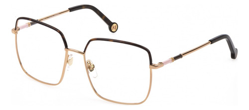 Gafas Carolina Herrera Optico Vhe178 Con Marco Clubmaster