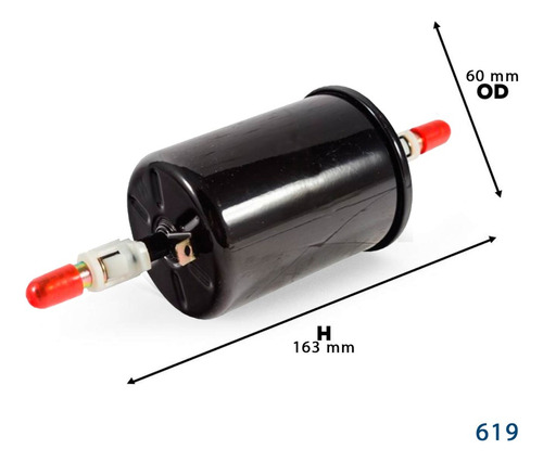 Filtro Gasolina 619 Chevrolet Aveo Optra Spark Corsa Epica Foto 2