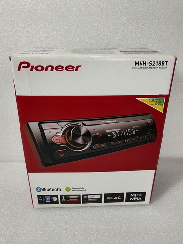 Aparelho Pioneer Mvh-s218bt Bluetooth  Usb (semi-novo).