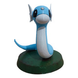 Figura Pokemon Dratini Impresa 3d Pintada A Mano 15cm