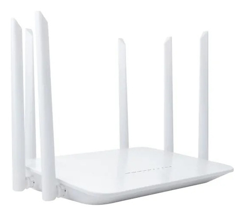 Modem Router 4g Wifi 5ghz Lan Urbano Rural 6 Antenas Altanet Color Blanco