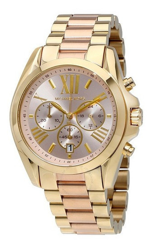 Reloj Michael Kors Bradshaw Mk6359 De Acero Inox. Para Mujer