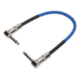 Cable De Efectos De Guitarra, Cables De Pedal De 6,35 Mm, Lí