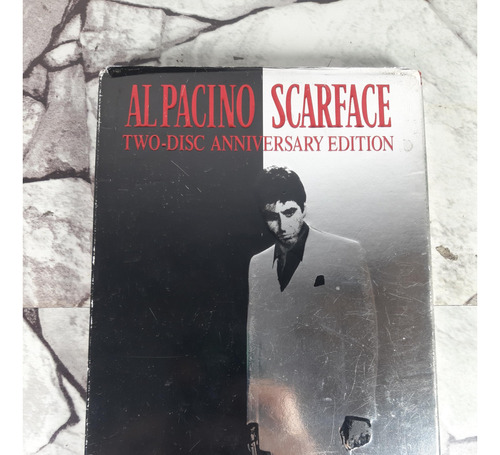 Pelicula Scarface Al Pacino Dvd Usado Original