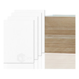 100 Placas De Mdf Chapa De Madeira Artesanato Quadros Branco