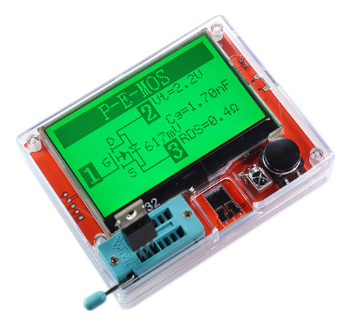 Pantalla De Probador De Transistores Para Transistor Lcr-t10