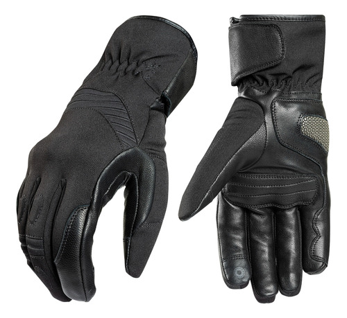 Guantes Térmicos De Cuero Para Moto. Impermeables. Tour 3