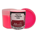 Pigmento Fluorescente Rosa Para Resinas E Plastisol 10g
