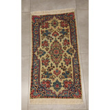 Tapete Persa Kirman Antigo - Handmade - 1,23 X 0,60