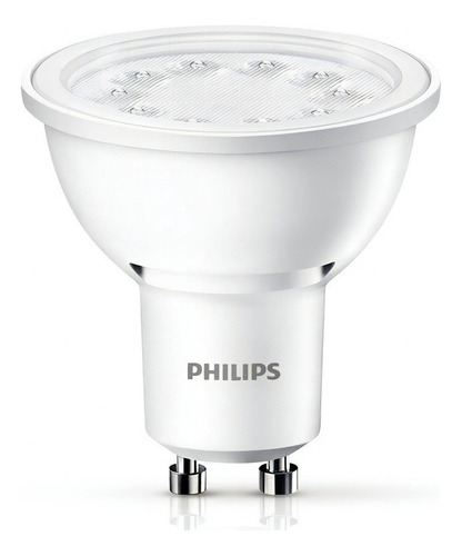 Dicroica Foco Led Philips 5w = 50w Calidas Frias Gu10 220v Color De La Luz Blanco Frío