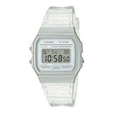 Reloj Casio F-91ws Caja 35.2mm Malla Transparente - Impacto