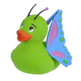 Wild Republic Pato De Goma, Mariposa, Regalo Para Niños, G.