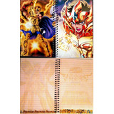 Cuaderno Saint Seiya Gold Caballeros Zodiaco Libreta