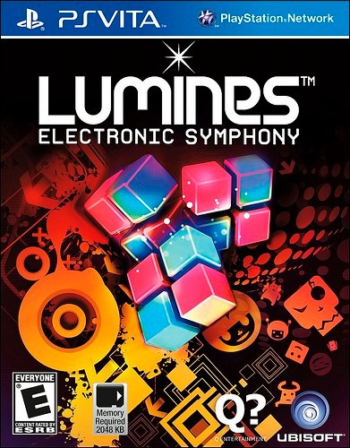 Jogo Lumines Electronic Symphony Ps Vita Mídia Física Usado