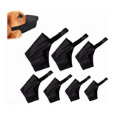 Bozal Para Perro Para Razas  De Tela Suave Y Cómodo 7pcs