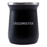 Mate Acero Inoxidable 260ml Termico Negro Crossmaster Liso