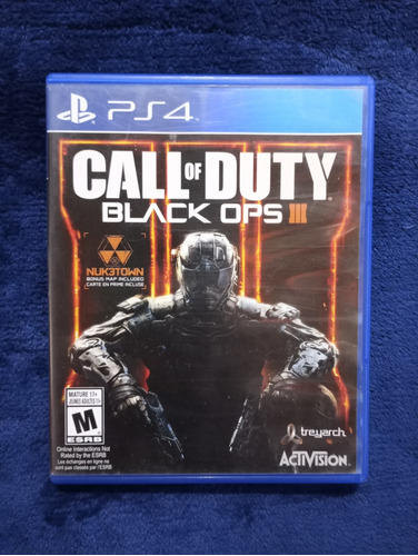 Juego Físico Call Of Duty Black Ops 3 Original Ps4 
