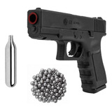 Pistola Pressão Airgun Glock G11 Co2 6mm Polímero Rossi