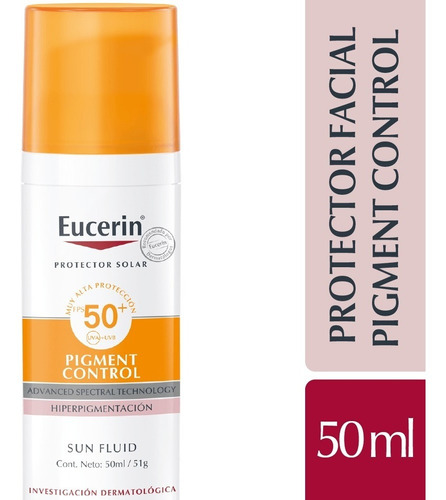 Eucerin Sun Pigment Control Protector Solar Facial Fps 50 X 50 Ml