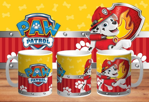 Taza De Plastico Paw Patrol Marshall