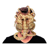 Mascara De Virus Atrapacaras De Latex Alien Extraterrestre Color Piel Diseño Alien Atrapacaras
