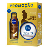 Kit Nivea Beleza Radiante Pele Negra Loção200ml E Creme 100g