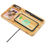 Inalambrico Carga Estacion Para iPhone Android Samsung Wood