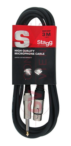 Cable Stagg Smc3xp Canon Hembra - Plug 3 Metros