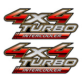 2 Calcos Toyota Hilux 4x4 Turbo Intercooler 2009 - 2014