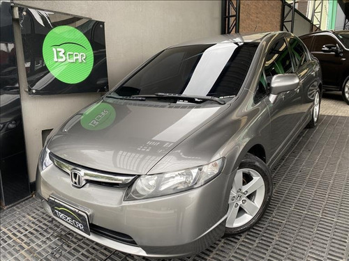 HONDA CIVIC 1.8 LXS FLEX MANUAL - COURO - MIDIA