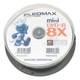 Mini Dvd-r 8x Samsung Pleomax 10pzs. 1.46 Gb 30 Min