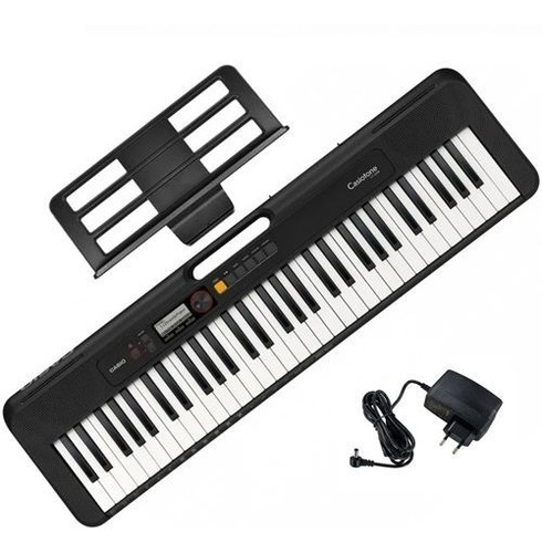 Teclado Casio Casiotone Cts300 61 Teclas Bk Preto