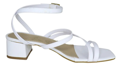 Zapatilla Para Dama Tacón Cuadrado Pequeño 4.5 Cm