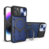 Funda Sliding Camshield Azul Para iPhone 11 Pro