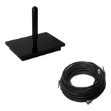 Antena Digital 4k Interna Omnidirecional Onix E Cabo 5 Mts