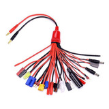 Cargador De Batería Rc Lipo 19 En 1 Y Adaptador De Cable Div