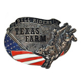 Fivela Country Texas Farm Original Ouro Velho