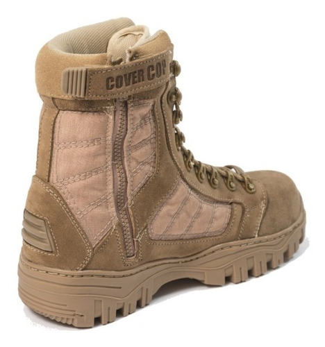 Borceguies Tacticos Militar Coyote Cuero Cordura Dielectrico