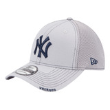 Gorra New Era Mlb 39thirty New York Yankees Neo Mesh Gris